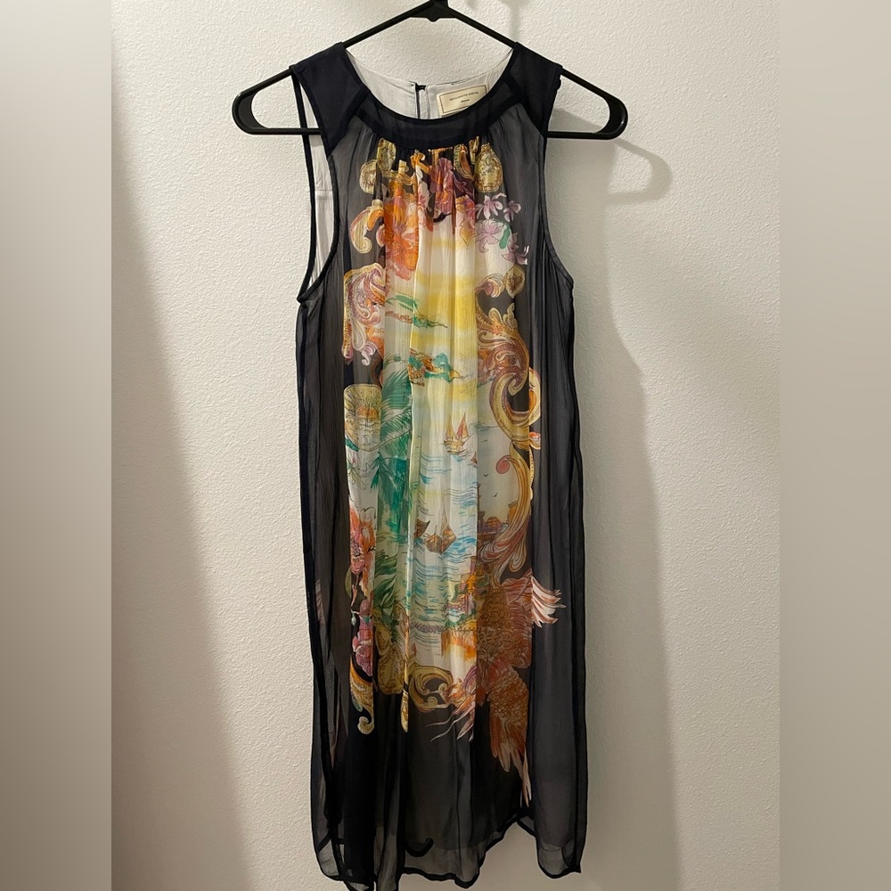 Anthropologie Moulinette Soeurs Black and Cream Dress